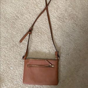 Brown messenger bag